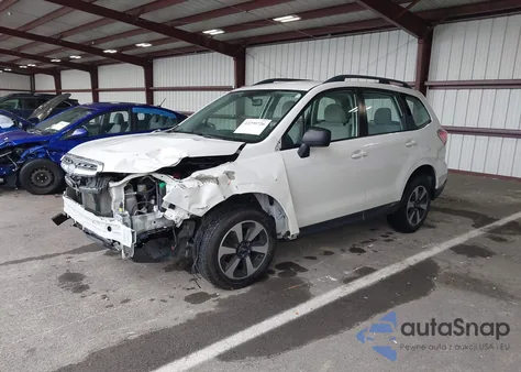 2017 Subaru Forester 2.5I z USA, uszkodzony, nr VIN JF2SJABC0HH513802